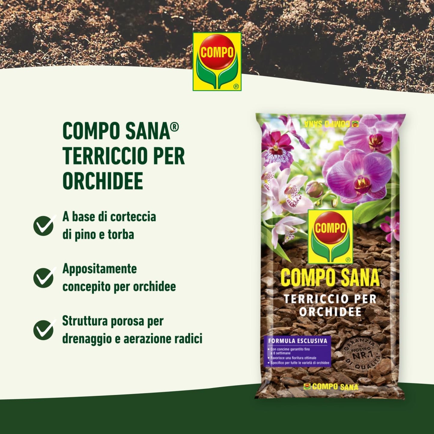 Terriccio Orchidee