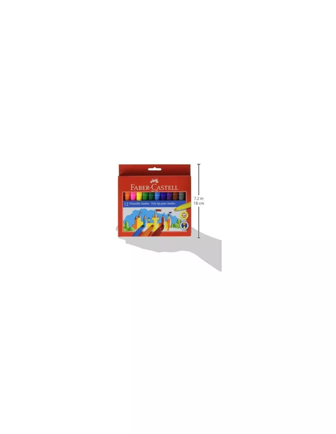Pennarelli jumbo il castello Faber Castell 554312