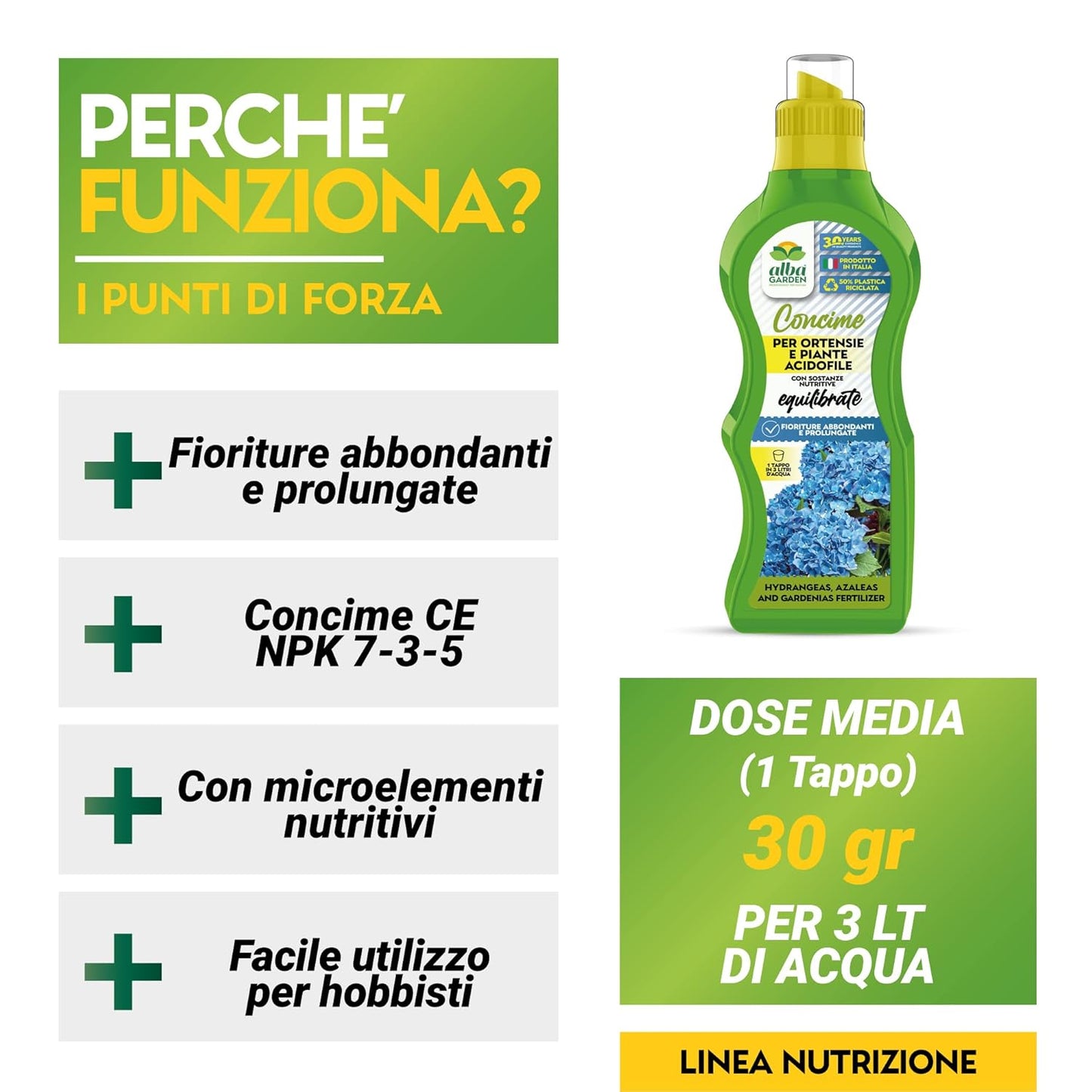 Concime Liquido Ortensie