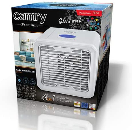 Easy Air Cooler ventilatore, purificatore e umidificatore compatto USB, LED Camry CR-7321