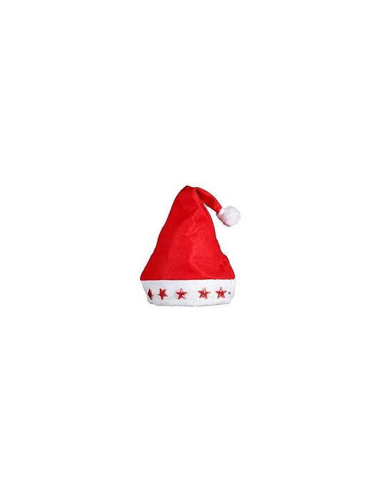 Cappello Babbo Natale con luce taglia unica