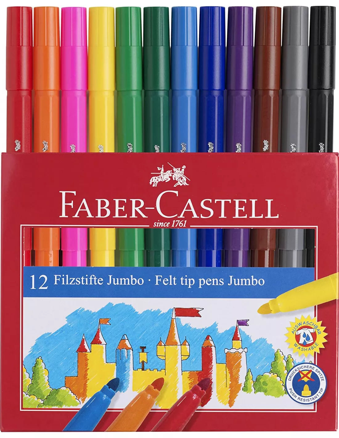 Pennarelli jumbo il castello Faber Castell 554312